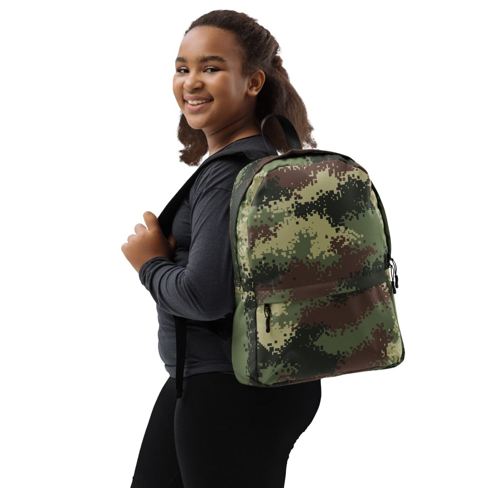 Colombian Camflado Pixelado Digital CAMO Backpack