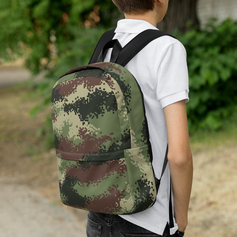 Colombian Camflado Pixelado Digital CAMO Backpack