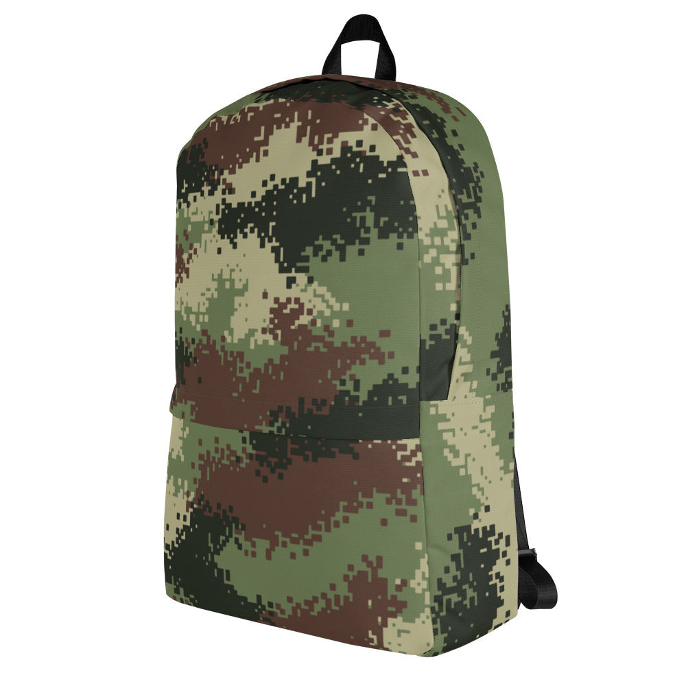 Colombian Camflado Pixelado Digital CAMO Backpack