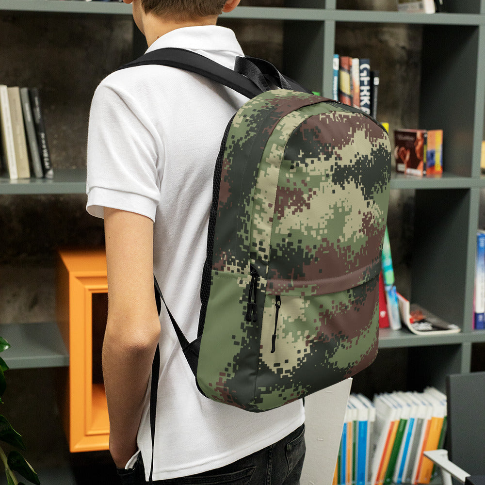 Colombian Camflado Pixelado Digital CAMO Backpack