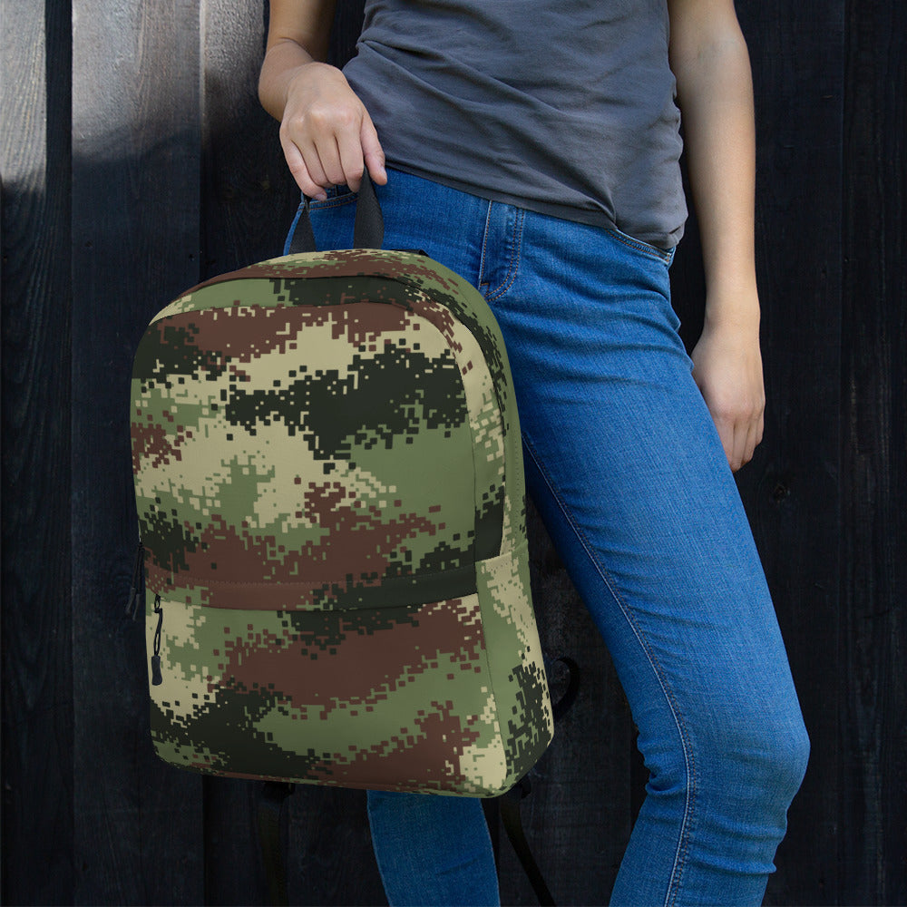 Colombian Camflado Pixelado Digital CAMO Backpack