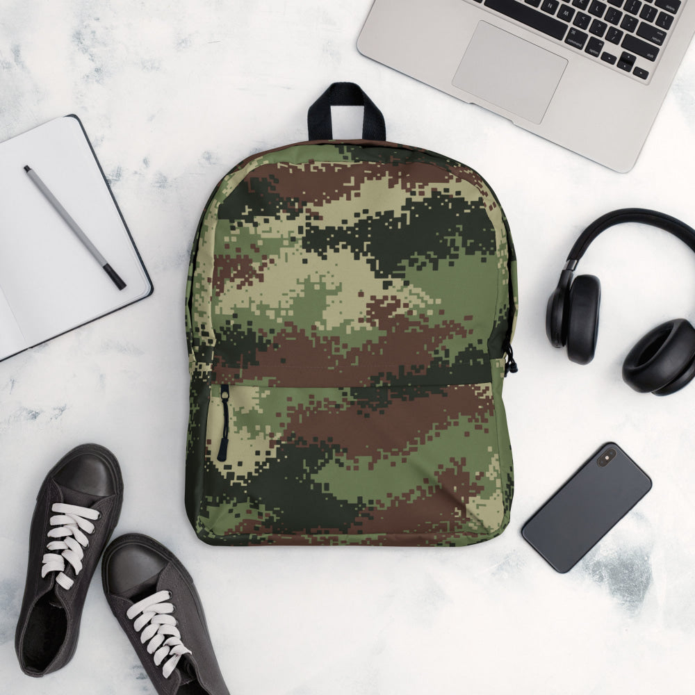 Colombian Camflado Pixelado Digital CAMO Backpack