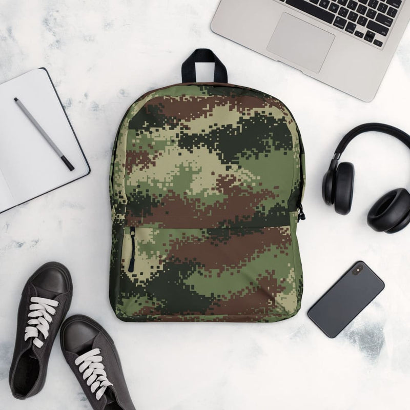 Columbian Camflado Pixelado Digital CAMO Backpack