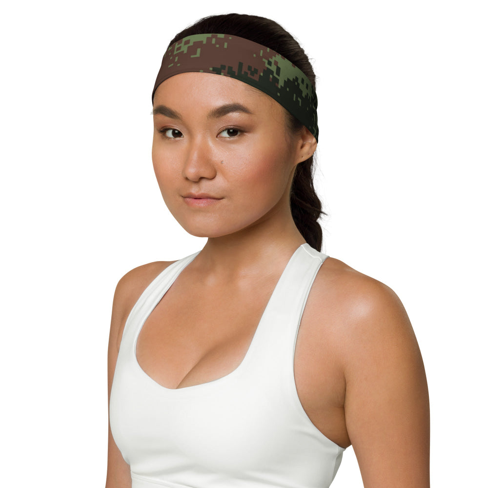 Colombian Camflado Pixelado Digital CAMO Headband