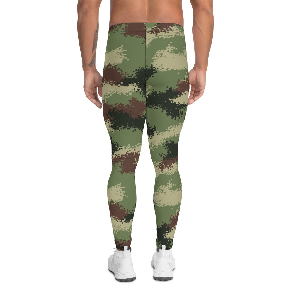 Colombian Camflado Pixelado Digital CAMO Men’s Leggings - Mens