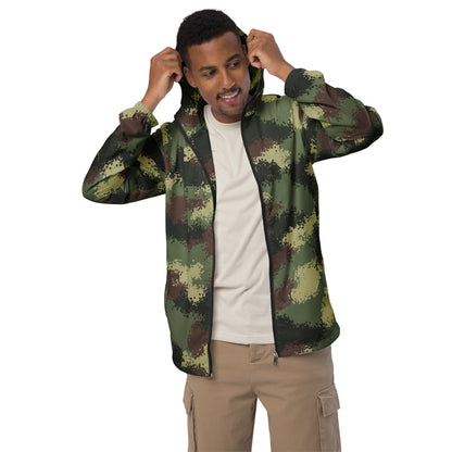 Colombian Camflado Pixelado Digital CAMO Men’s windbreaker - Mens Windbreaker