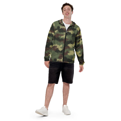 Colombian Camflado Pixelado Digital CAMO Men’s windbreaker - Mens Windbreaker