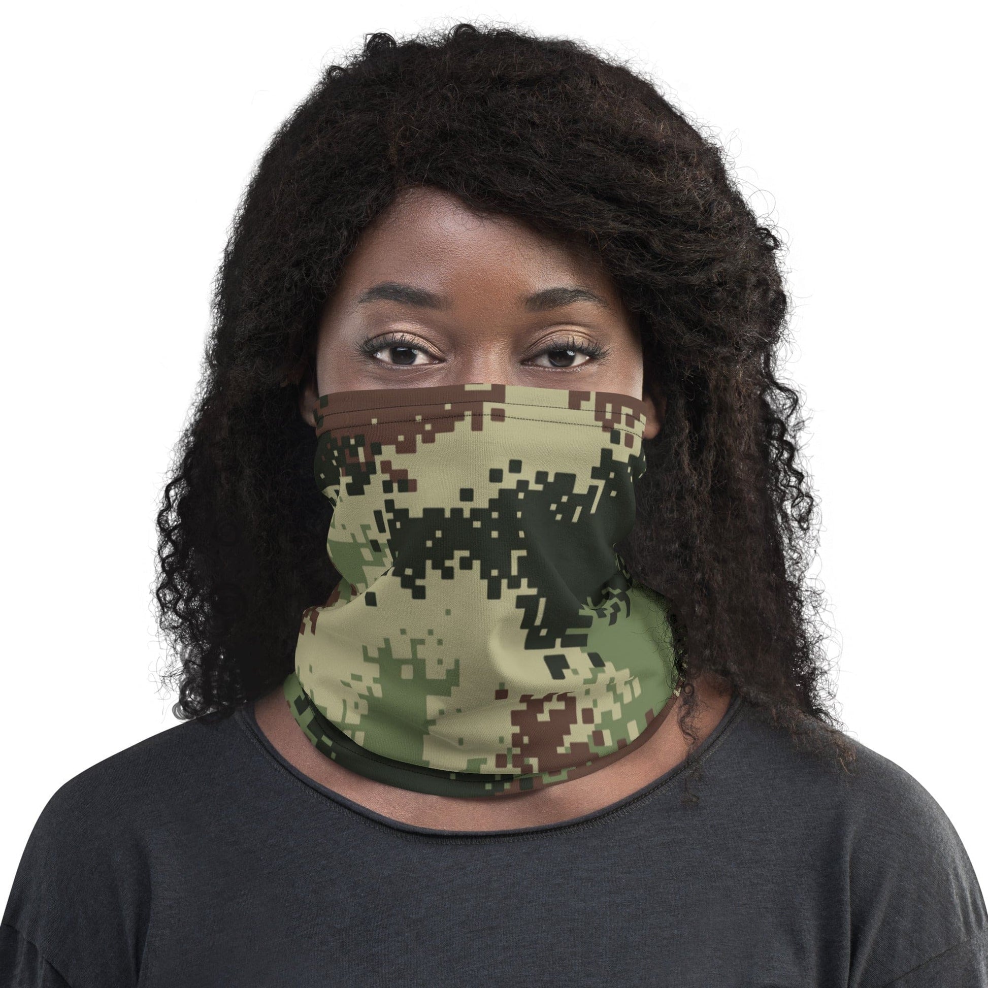 Colombian Camflado Pixelado Digital CAMO Neck Gaiter