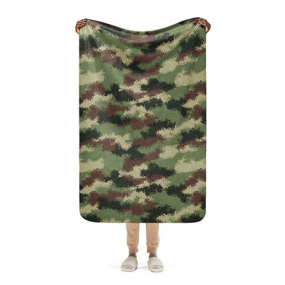 Colombian Camflado Pixelado Digital CAMO Sherpa blanket - 37″×57″ - Blanket