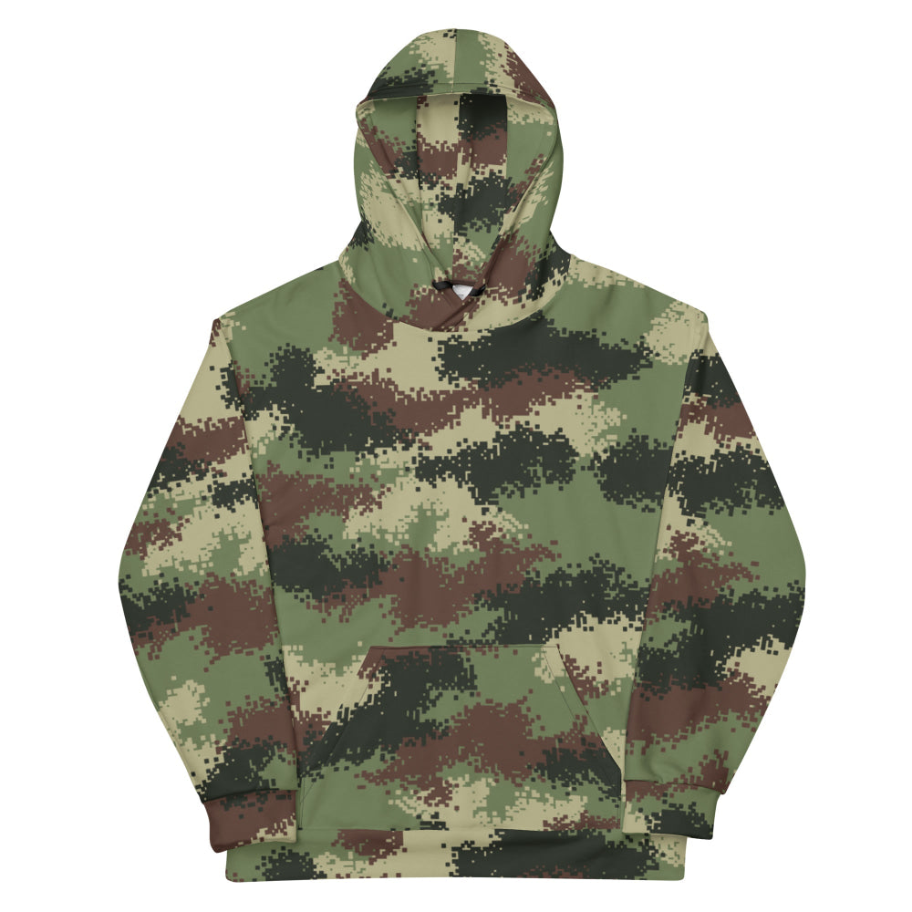 Colombian Camflado Pixelado Digital CAMO Unisex Hoodie