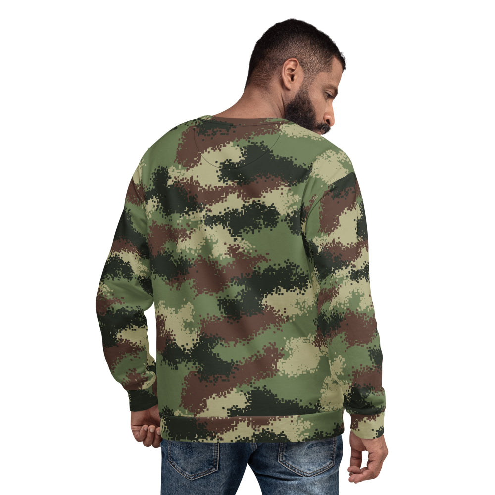 Colombian Camflado Pixelado Digital CAMO Unisex Sweatshirt