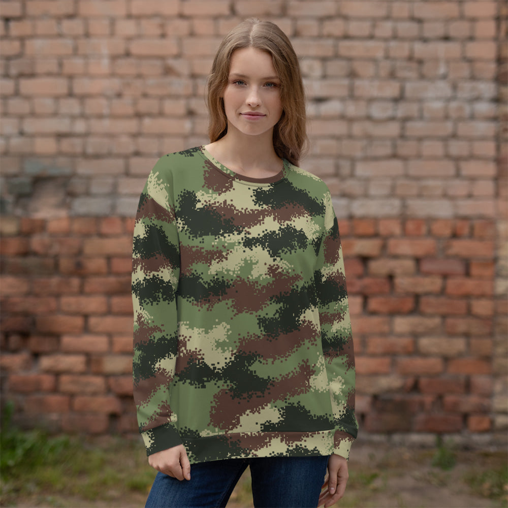 Colombian Camflado Pixelado Digital CAMO Unisex Sweatshirt