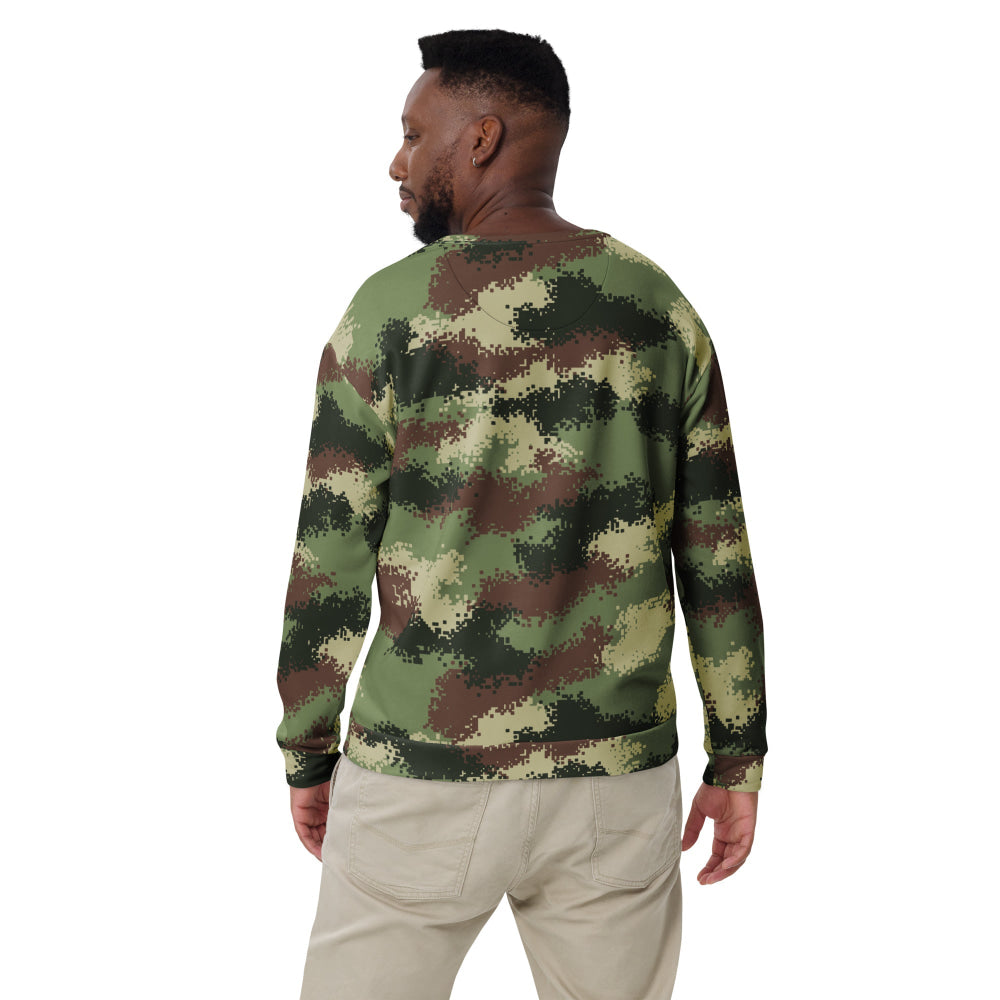 Colombian Camflado Pixelado Digital CAMO Unisex Sweatshirt