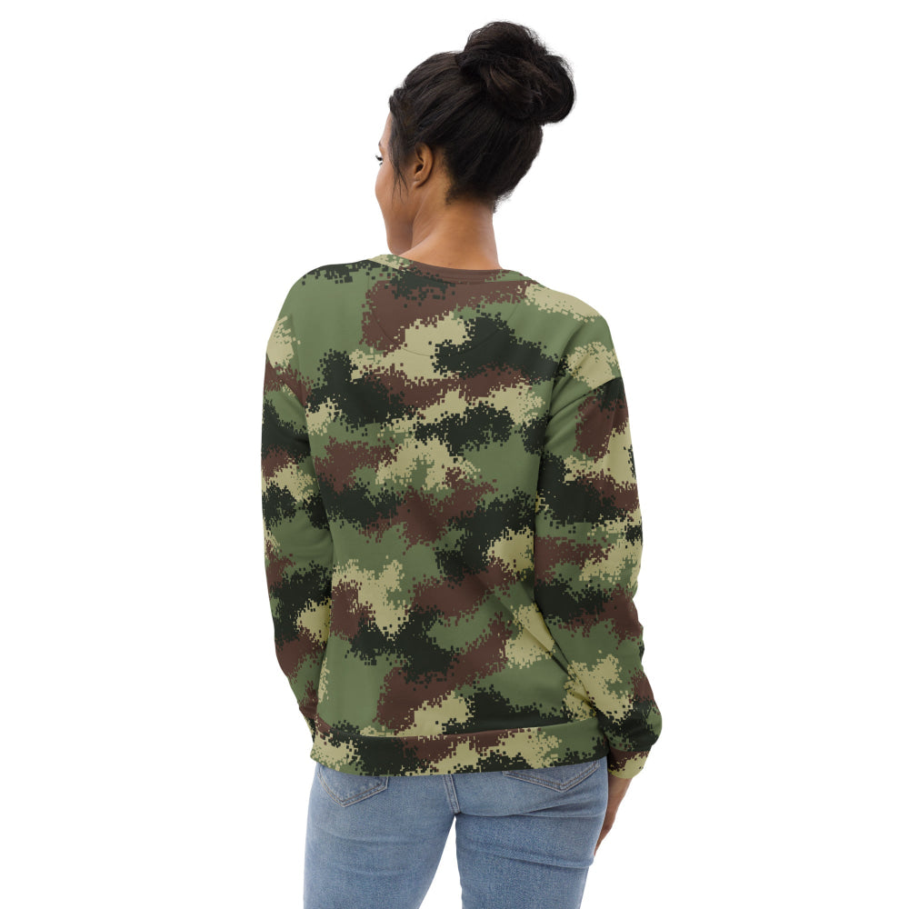 Colombian Camflado Pixelado Digital CAMO Unisex Sweatshirt