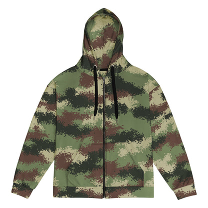 Colombian Camflado Pixelado Digital CAMO Unisex zip hoodie - Zip Hoodie