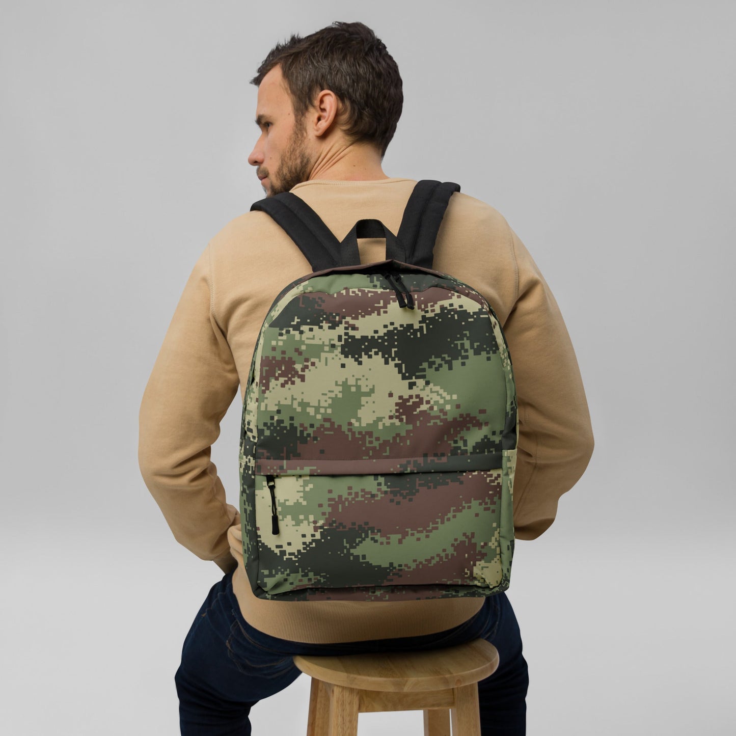 Colombian Digital Camflado Pixelado CAMO Backpack Backpacks