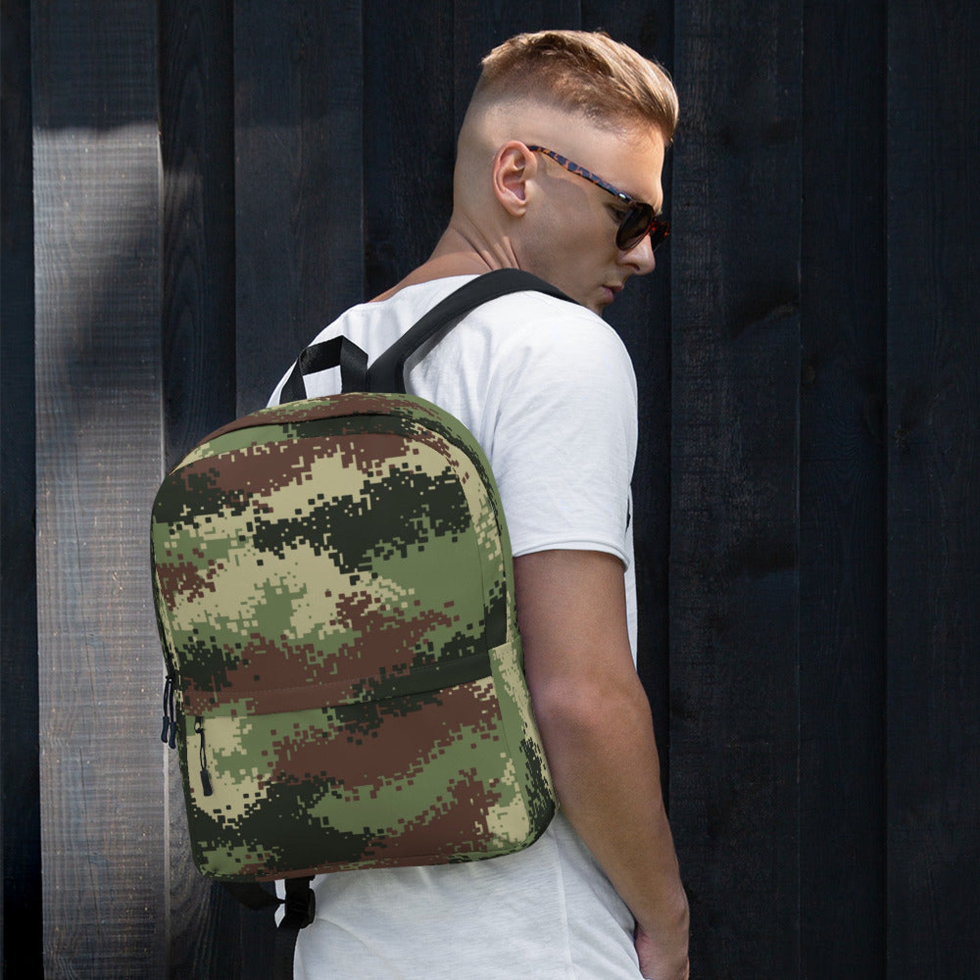 Colombian Digital Camflado Pixelado CAMO Backpack Backpacks
