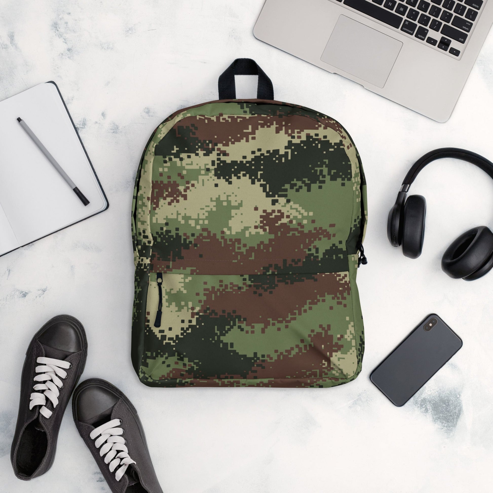 Colombian Digital Camflado Pixelado CAMO Backpack Backpacks