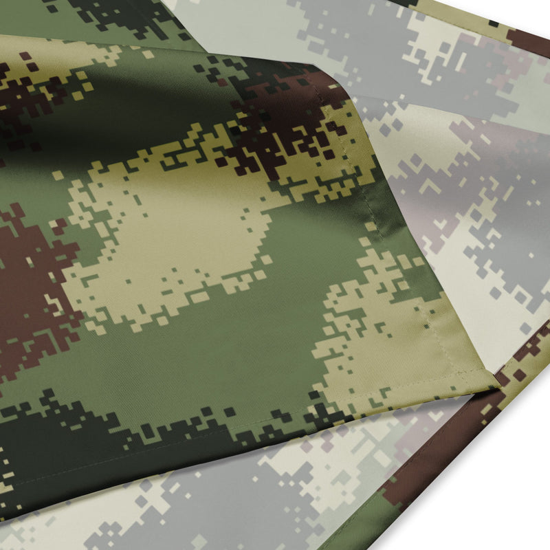 Digital Pixelado Jungle CAMO Bandana - Head