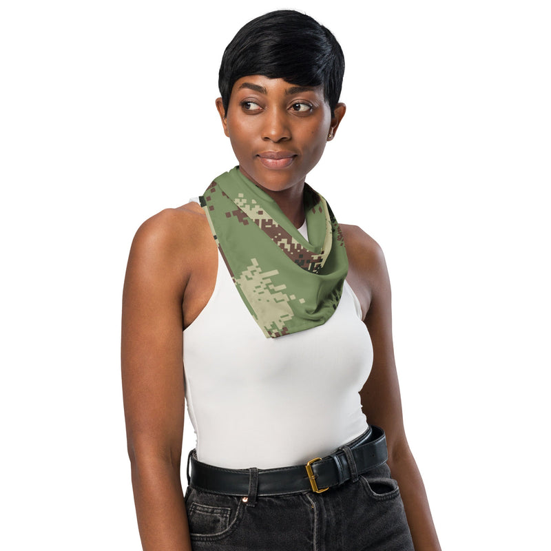 Digital Pixelado Jungle CAMO Bandana - Head