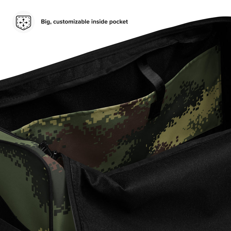 Digital Pixelado Jungle CAMO Duffle Bag