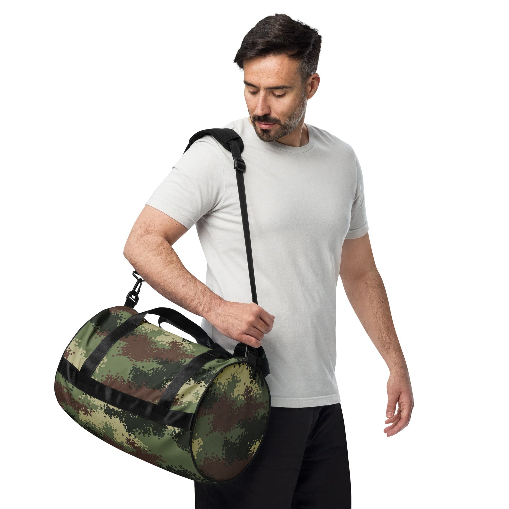 Colombian Digital Camflado Pixelado CAMO gym bag - Gym Bags