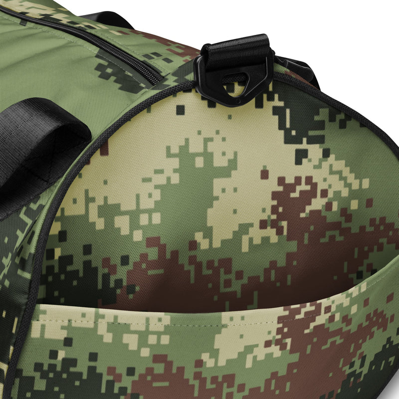 Digital Pixelado Jungle CAMO Gym Bag
