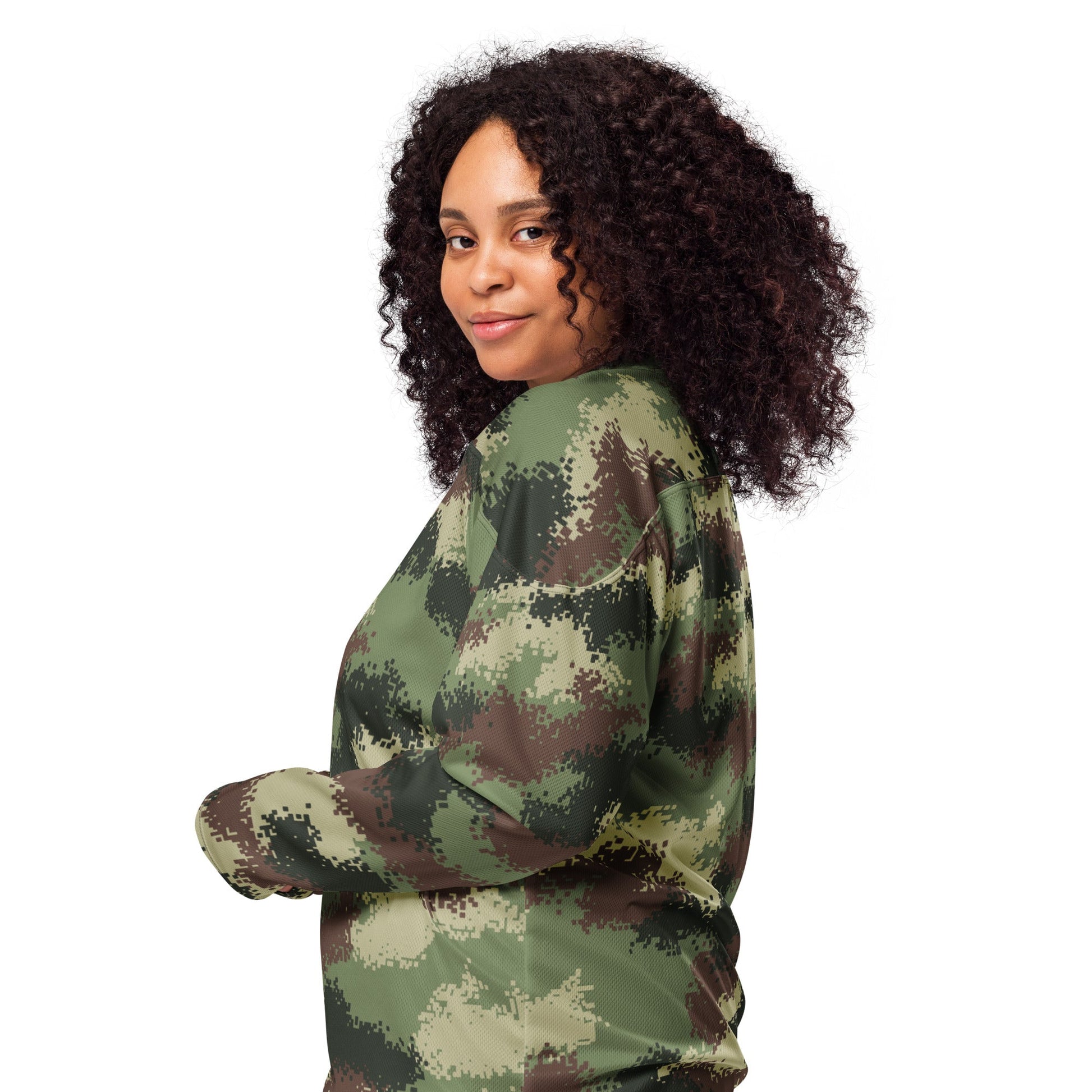 Colombian Digital Camflado Pixelado CAMO Unisex Hockey Fan Jersey