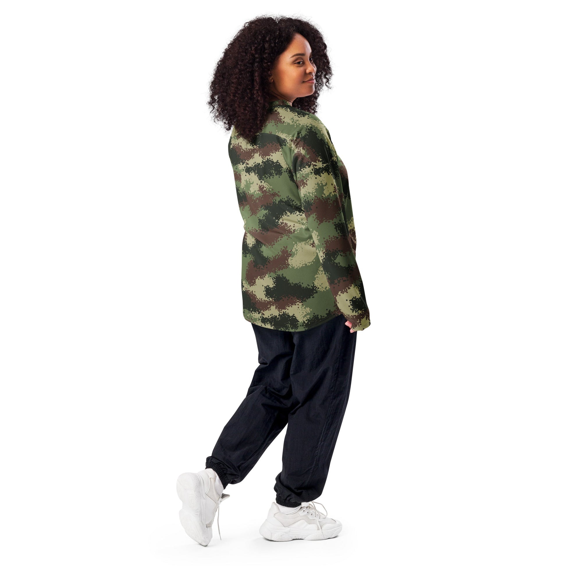 Colombian Digital Camflado Pixelado CAMO Unisex Hockey Fan Jersey