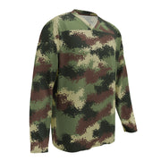 Digital Pixelado Jungle CAMO Unisex Hockey Fan Jersey