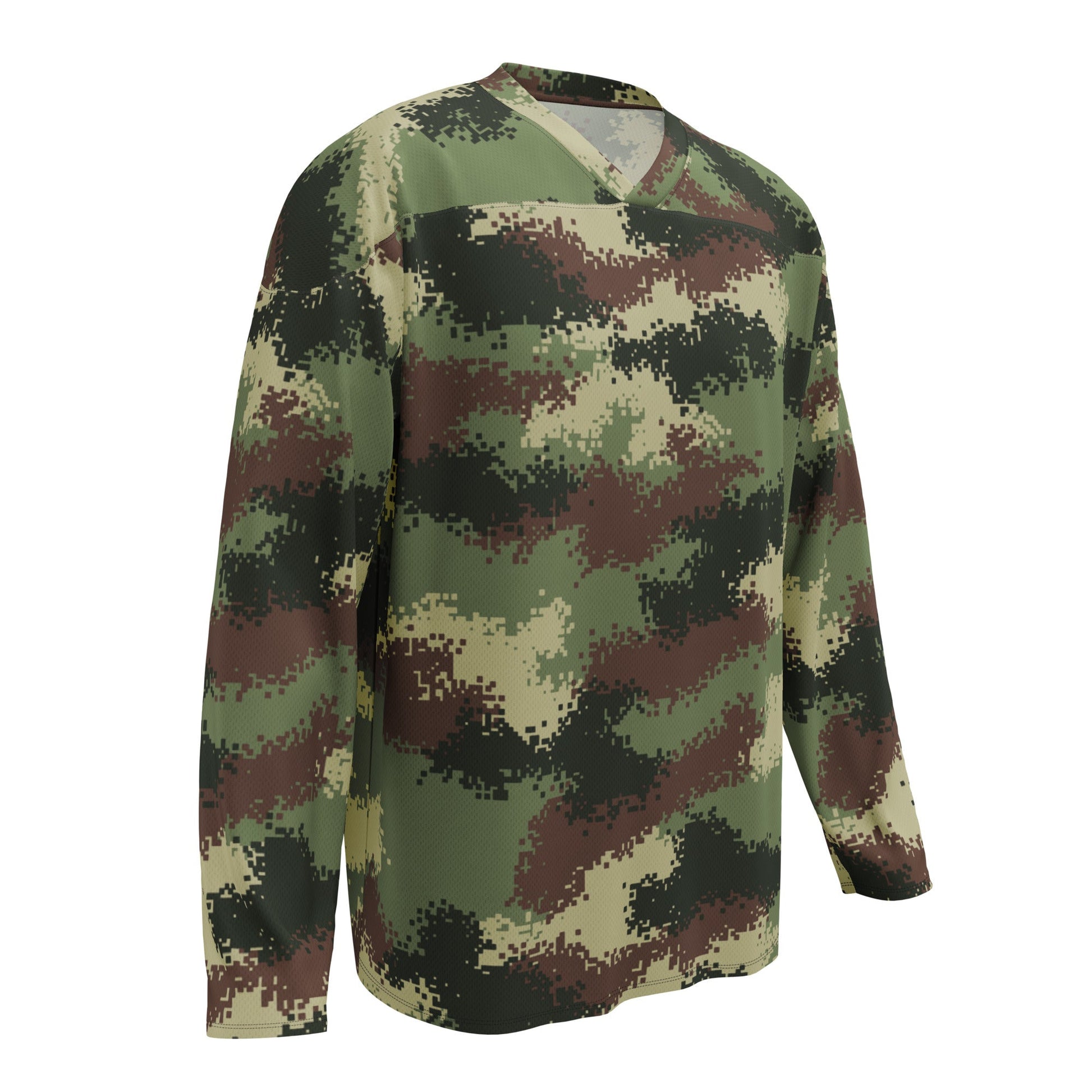 Colombian Digital Camflado Pixelado CAMO Unisex Hockey Fan Jersey