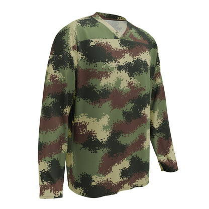 Colombian Digital Camflado Pixelado CAMO Unisex Hockey Fan Jersey