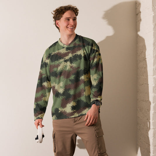 Colombian Digital Camflado Pixelado CAMO hockey fan jersey - Hockey Jerseys