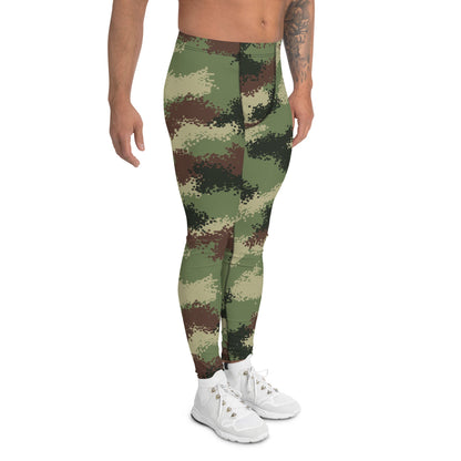 Colombian Digital Camflado Pixelado CAMO Mens Leggings