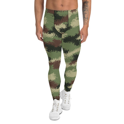Colombian Digital Camflado Pixelado CAMO Mens Leggings - XS