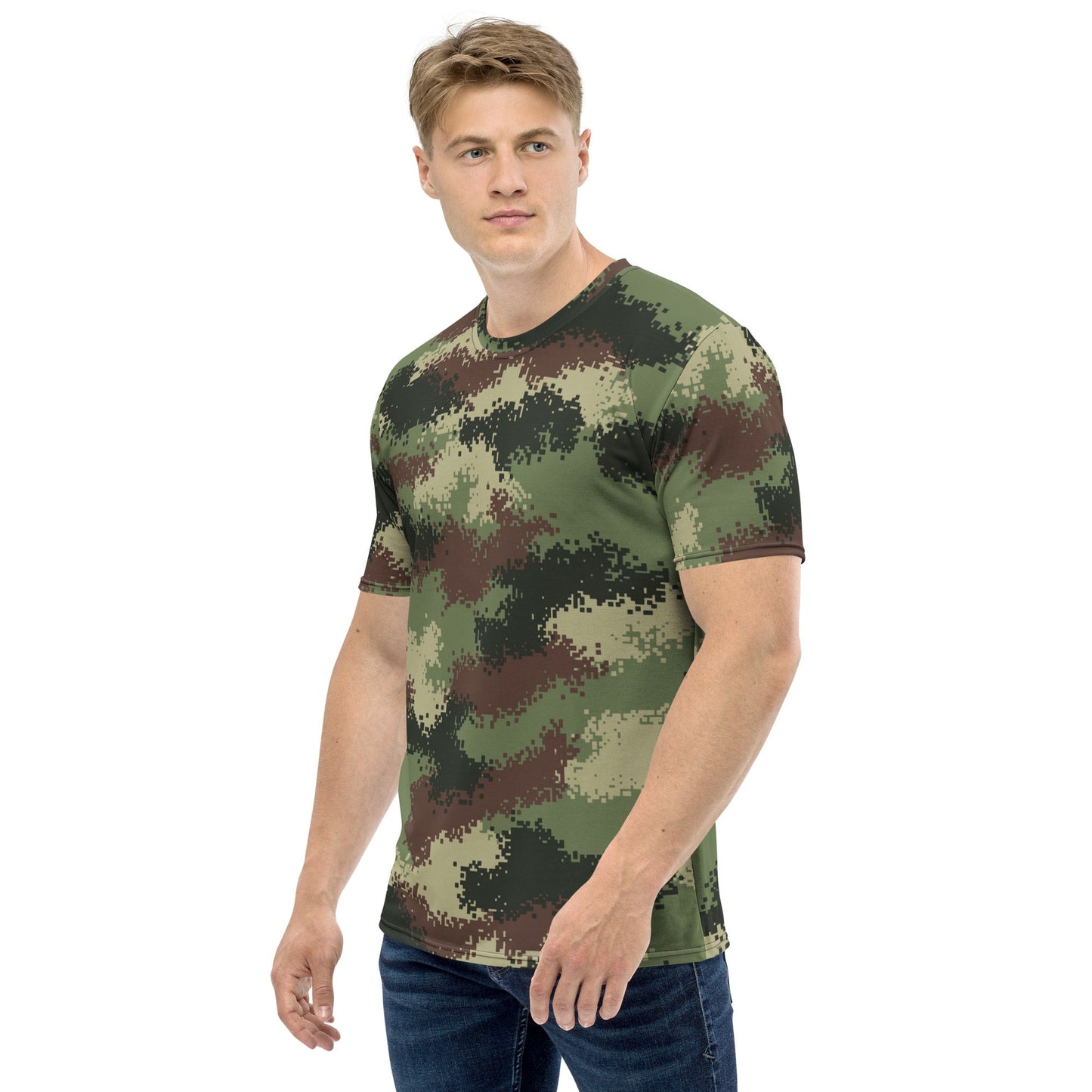 Colombian Digital Camflado Pixelado CAMO Mens t-shirt - T-Shirts