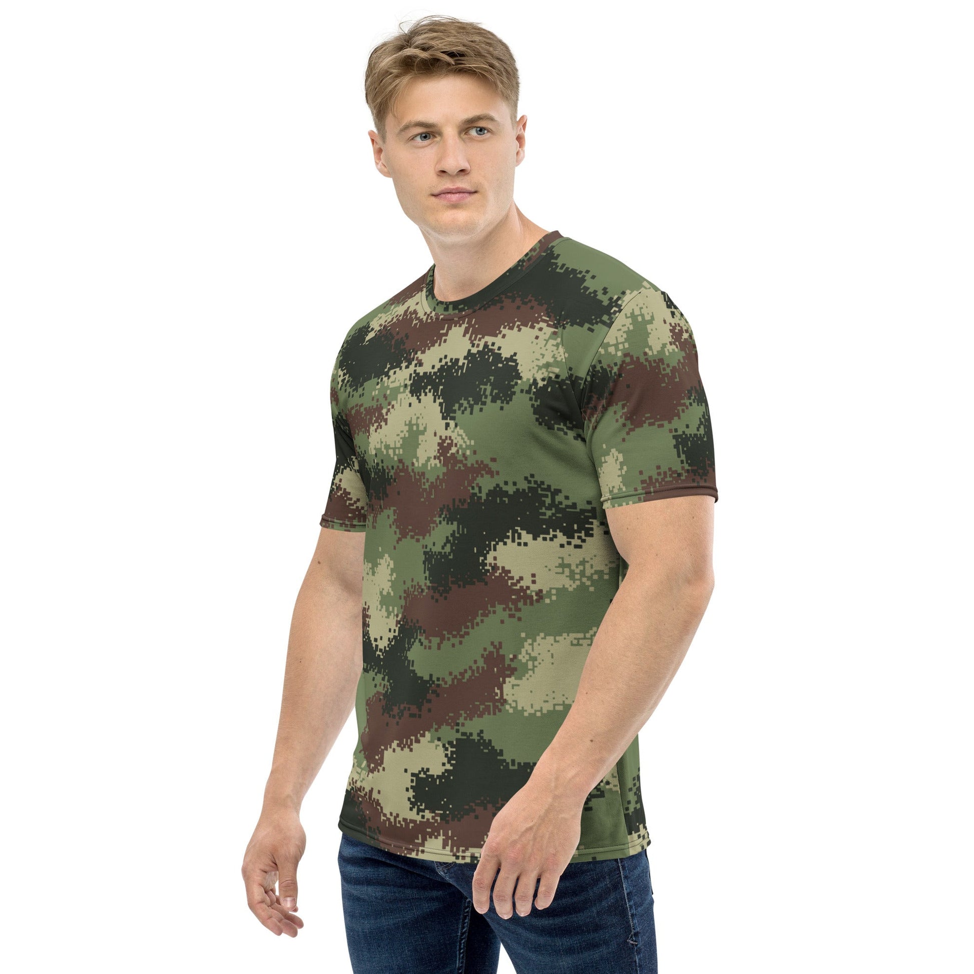 Colombian Digital Camflado Pixelado CAMO Mens t-shirt - T-Shirts