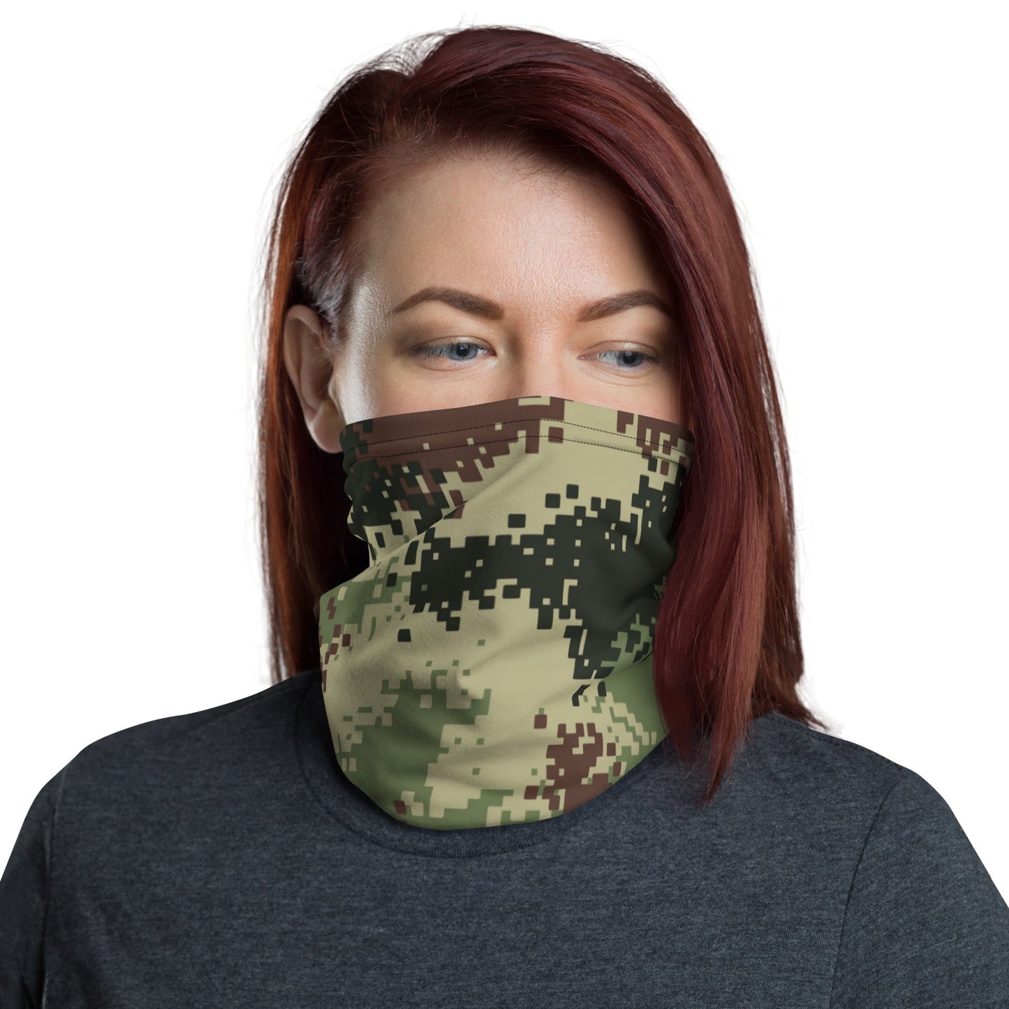 Colombian Digital Camflado Pixelado CAMO Neck Gaiter Gaiters