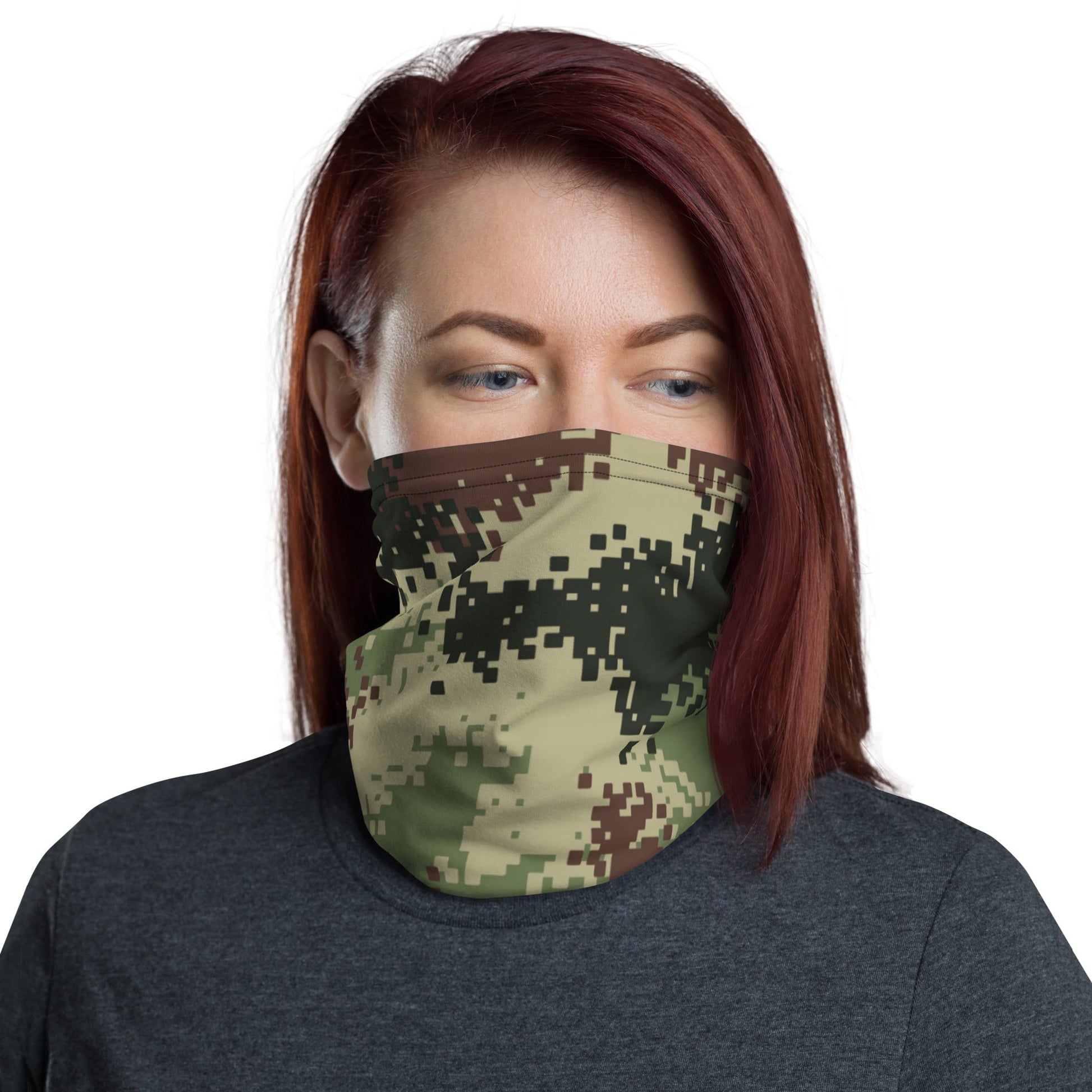 Colombian Digital Camflado Pixelado CAMO Neck Gaiter Gaiters