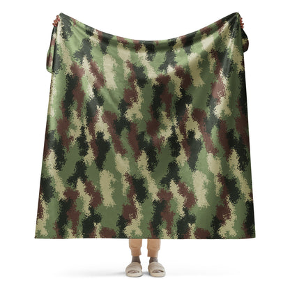 Colombian Digital Camflado Pixelado CAMO Sherpa blanket - 60″×80″ - Blankets
