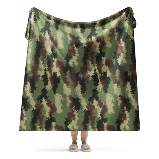Colombian Digital Camflado Pixelado CAMO Sherpa blanket - 60″×80″ - Blankets
