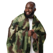 Digital Pixelado Jungle CAMO Sherpa Blanket