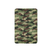 Digital Pixelado Jungle CAMO Sherpa Blanket