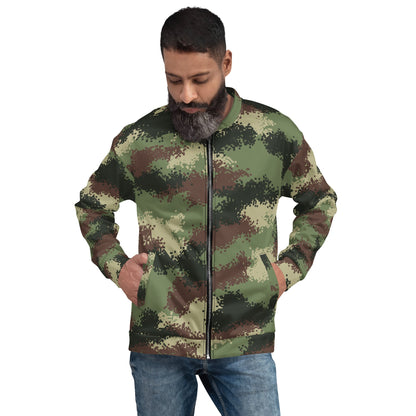 Colombian Digital Camflado Pixelado CAMO Unisex Bomber Jacket - Jackets