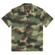 Digital Pixelado Jungle CAMO Unisex Short-Sleeve Button Shirt - 2XS - Button-Up