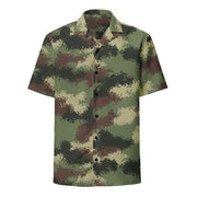 Digital Pixelado Jungle CAMO Unisex Short-Sleeve Button Shirt - Button-Up