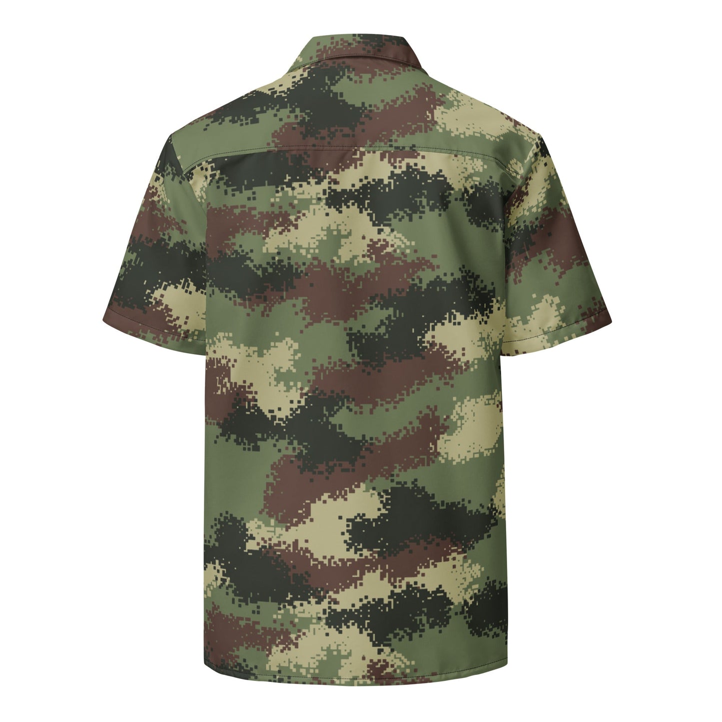 Colombian Digital Camflado Pixelado CAMO Unisex button shirt - Button Shirts