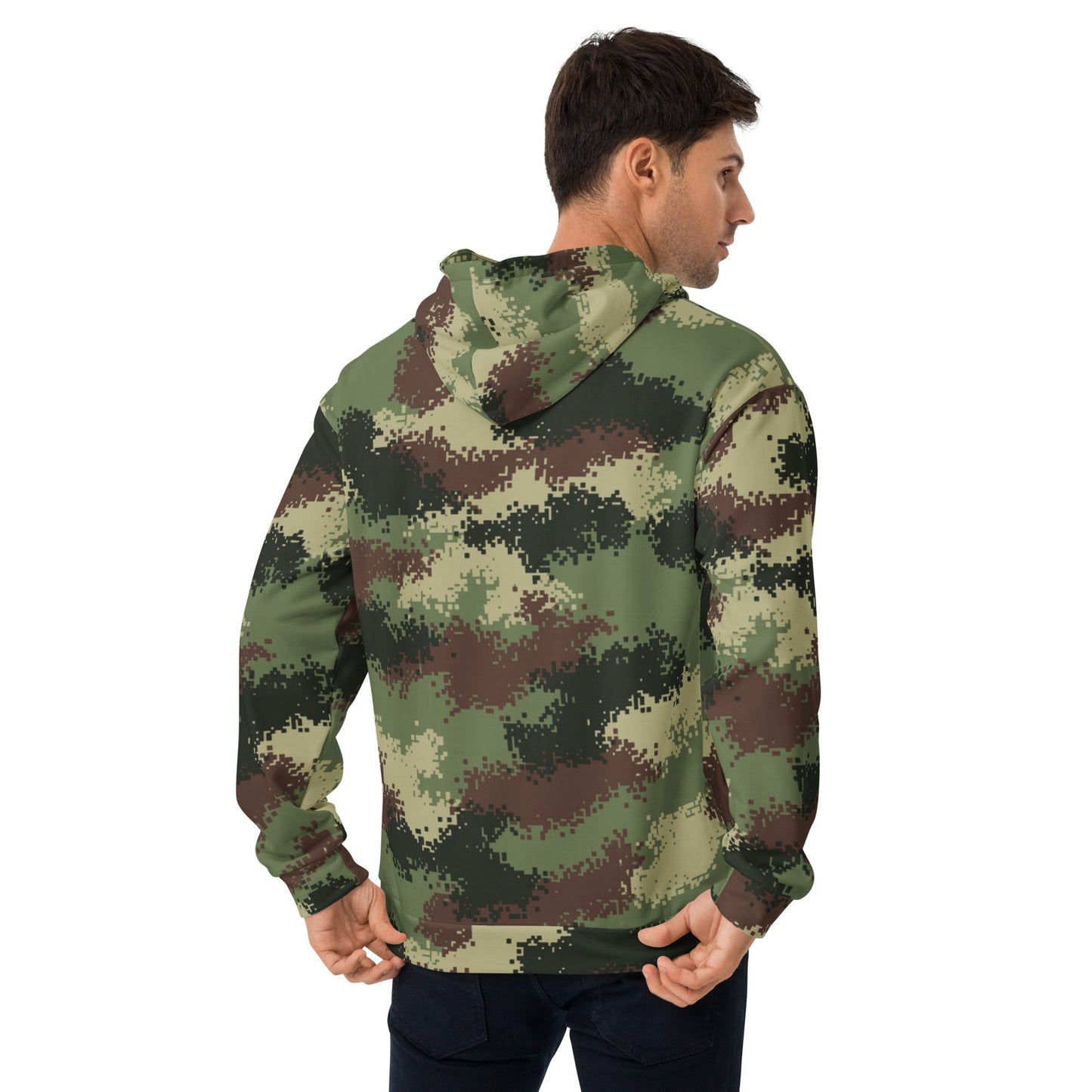 Colombian Digital Camflado Pixelado CAMO Unisex Hoodie - Hoodies