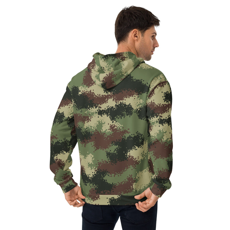 Digital Pixelado Jungle CAMO Unisex Hoodie