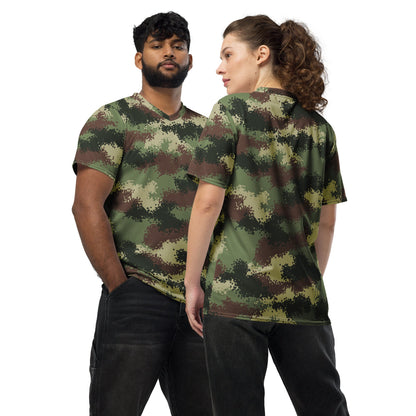 Colombian Digital Camflado Pixelado CAMO Unisex Sports Jersey - 2XS
